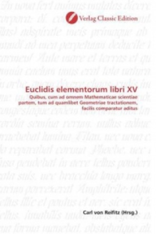 Kniha Euclidis elementorum libri XV Carl von Reifitz