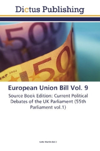 Carte European Union Bill Vol. 9 Kate Martin