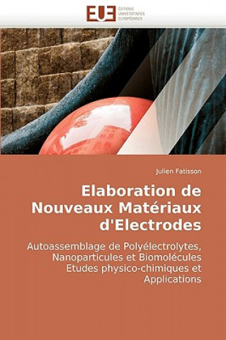 Kniha Elaboration de Nouveaux Materiaux D'Electrodes Julien Fatisson