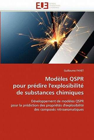 Kniha Mod les Qspr Pour Pr dire l''explosibilit  de Substances Chimiques Guillaume Fayet