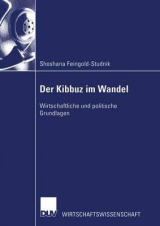 Könyv Der Kibbuz im Wandel Shoshana Feingold-Studnik