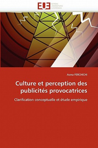 Kniha Culture Et Perception Des Publicit s Provocatrices Asma Ferchichi