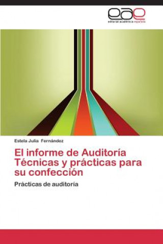 Kniha informe de Auditoria Tecnicas y practicas para su confeccion Estela Julia Fernández