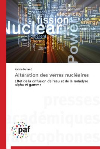 Βιβλίο Alteration Des Verres Nucleaires Karine Ferrand