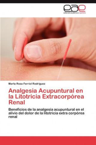 Könyv Analgesia Acupuntural En La Litotricia Extracorporea Renal Marta Rosa Ferriol Rodríguez