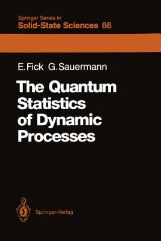 Book Quantum Statistics of Dynamic Processes Eugen Fick