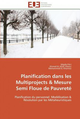 Carte Planification Dans Les Multiprojects Mesure Semi Floue de Pauvret Majda Fikri