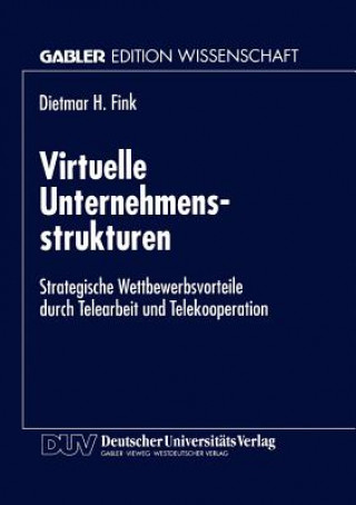 Książka Virtuelle Unternehmensstrukturen Dietmar H. Fink