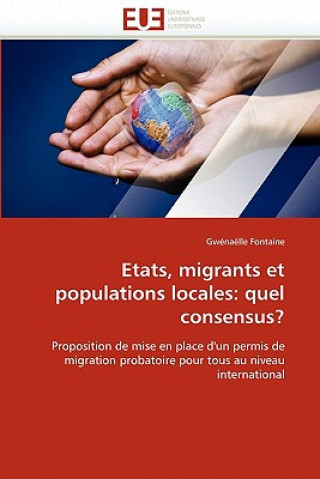 Book Etats, Migrants Et Populations Locales Gwénaëlle Fontaine