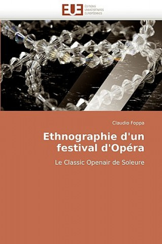 Kniha Ethnographie d''un Festival d''op ra Claudio Foppa