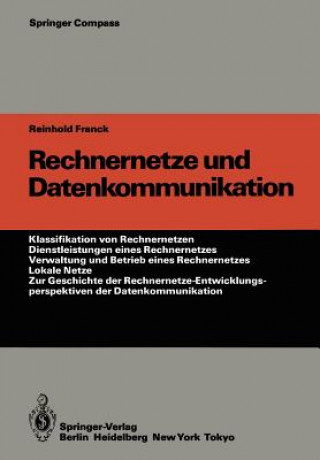 Könyv Rechnernetze und Datenkommunikation Reinhold Franck