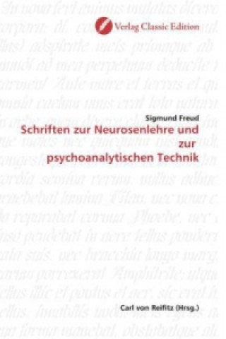 Könyv Schriften zur Neurosenlehre und zur  psychoanalytischen Technik Sigmund Freud