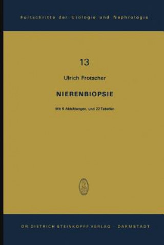 Libro Nierenbiopsie Ulrich Frotscher