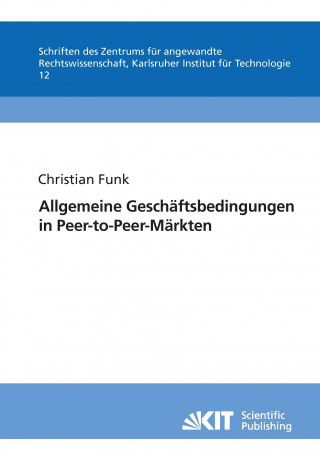 Carte Allgemeine Geschaftsbedingungen in Peer-to-Peer-Markten Christian Funk