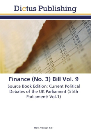 Książka Finance (No. 3) Bill Vol. 9 Mark Anderson