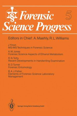 Libro Forensic Science Progress 