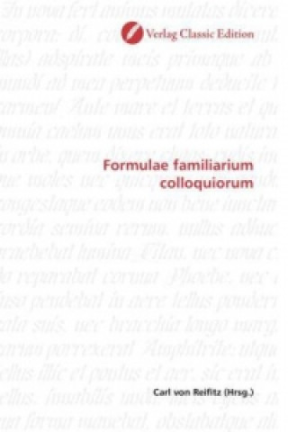 Kniha Formulae familiarium colloquiorum Carl von Reifitz