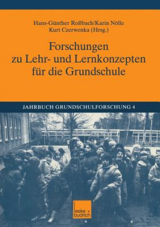 Kniha Forschungen Zu Lehr- Und Lernkonzepten Fur Die Grundschule Kurt Czerwenka