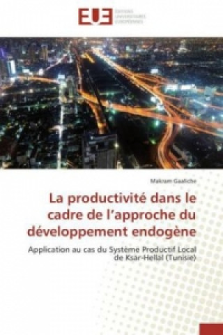 Könyv La productivité dans le cadre de l approche du développement endogène Makram Gaaliche