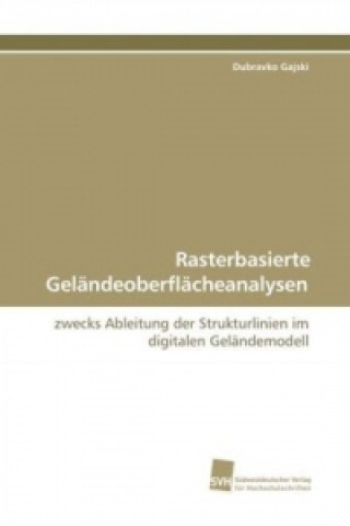 Kniha Rasterbasierte Geländeoberflächeanalysen Dubravko Gajski