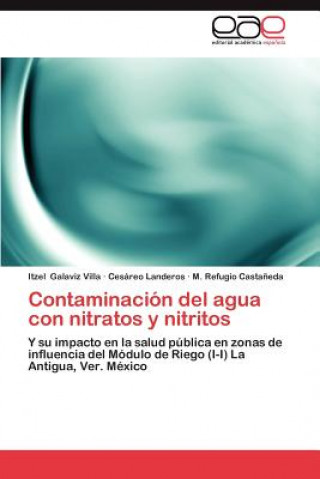 Könyv Contaminacion del Agua Con Nitratos y Nitritos Itzel Galaviz Villa