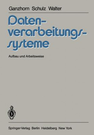 Buch Datenverarbeitungssysteme K. E. Ganzhorn