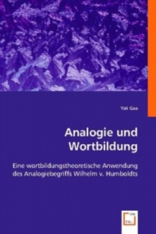 Buch Analogie und Wortbildung Yali Gao