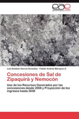 Kniha Concesiones de Sal de Zipaquira y Nemocon Luís Esteban García González