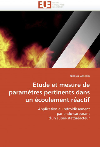 Carte Etude et mesure de parametres pertinents dans un ecoulement reactif Nicolas Gascoin