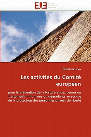 Buch Les Activit s Du Comit  Europ en Dilbadi Gasimov