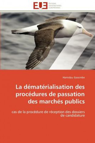 Könyv dematerialisation des procedures de passation des marches publics Hamidou Gassimbe