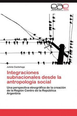 Kniha Integraciones subnacionales desde la antropologia social Gaztanaga Julieta