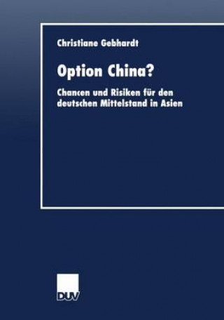 Libro Option China? Christiane Gebhardt