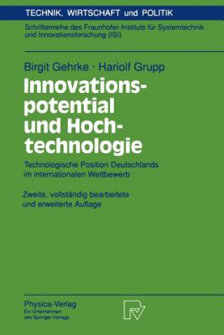 Carte Innovationspotential Und Hochtechnologie Birgit Gehrke