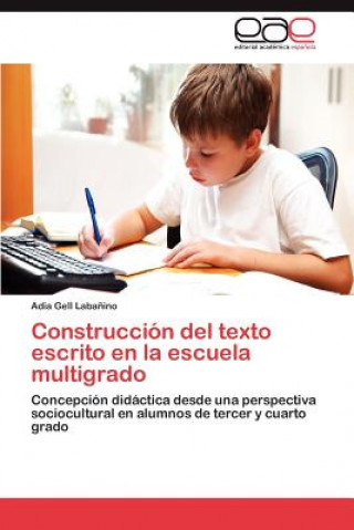 Knjiga Construccion del Texto Escrito En La Escuela Multigrado Adia Gell Laba?ino
