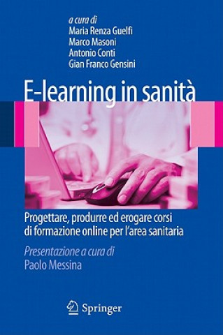 Kniha E-learning in sanita Gian Franco Gensini