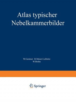 Book Atlas Typischer Nebelkammerbilder W. Gentner