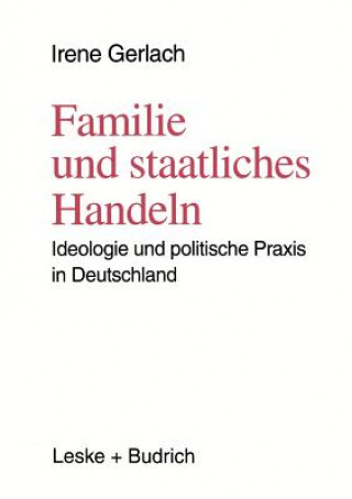 Buch Familie Und Staatliches Handeln Irene Gerlach