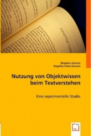Könyv Nutzung von Objektwissen beim Textverstehen Rebekka Gerlach