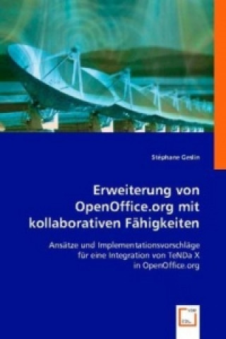 Könyv Erweiterung von OpenOffice.org mit kollaborativen Fähigkeiten Stéphane Geslin