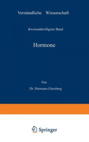 Книга Hormone Hermann Giersberg