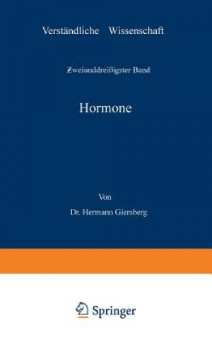 Livre Hormone Hermann Giersberg