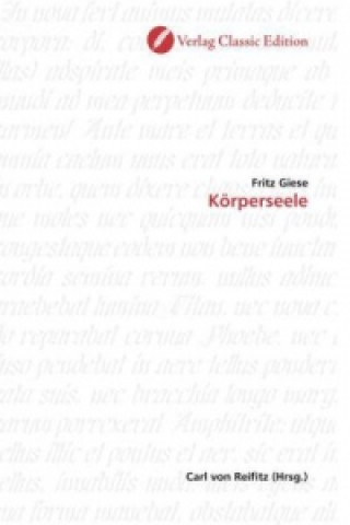 Book Körperseele Fritz Giese
