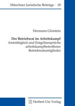 Kniha Der Betriebsrat im Arbeitskampf Hermann Gloistein