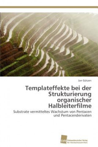 Kniha Templateffekte bei der Strukturierung organischer Halbleiterfilme Jan Götzen