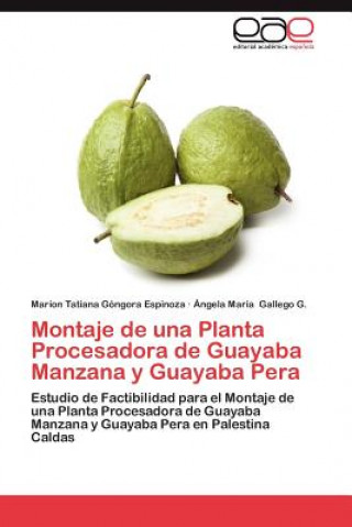 Książka Montaje de Una Planta Procesadora de Guayaba Manzana y Guayaba Pera Marion Tatiana Góngora Espinoza