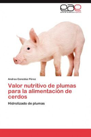 Kniha Valor nutritivo de plumas para la alimentacion de cerdos Andrea González Pérez