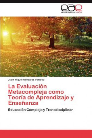 Kniha Evaluacion Metacompleja Como Teoria de Aprendizaje y Ensenanza Juan Miguel González Velasco