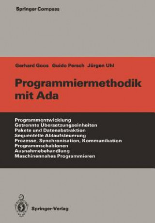 Kniha Programmiermethodik mit Ada Gerhard Goos