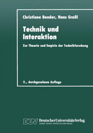 Kniha Technik Und Interaktion Hans Grassl
